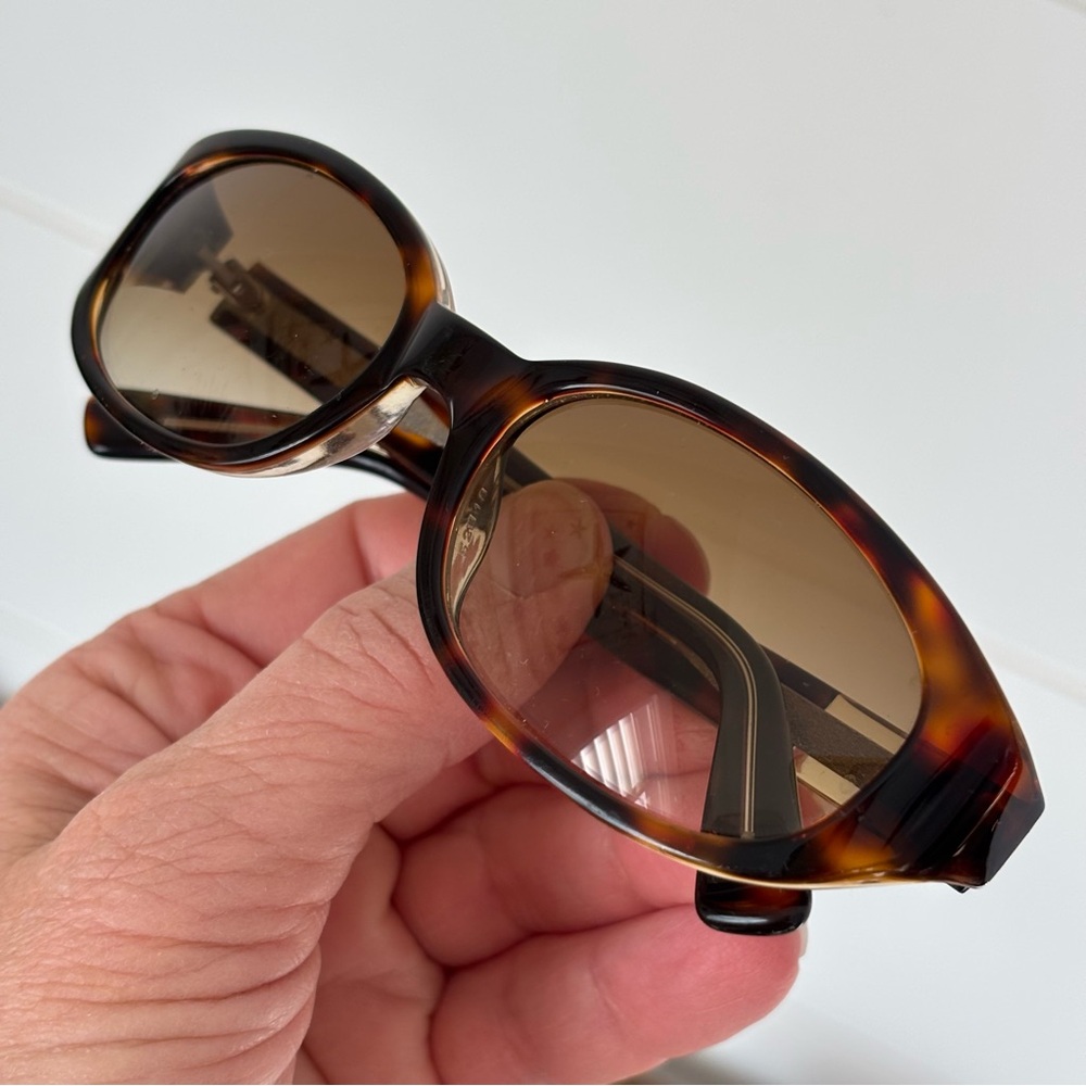 Coach Bonnie S417 Dark Tortoise Shell Sunglasses with Case - Picture 3 of 17